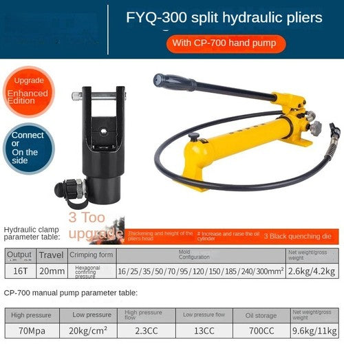 ya 26 7.28.2 Portable Split Hydraulic Clamp CO-400 16-400mm2 Cable Lug Split Crimperr
