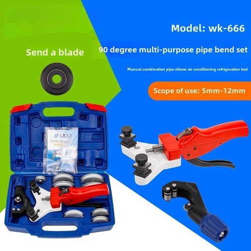 ya 26 7.28.3 5-12mm Manual Pipe Bender Air Conditioner Pipe Bender Pipe Bending Tool Kitf