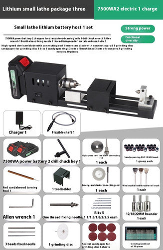 ya 26 7.28.3 ature Beads Small Lathe Bead Machine DIY Woodworking Latheh