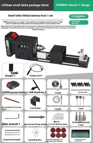 ya 26 7.28.3 ature Beads Small Lathe Bead Machine DIY Woodworking Lathed