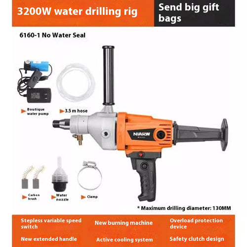 ya 26 7.28.3 Handheld Concrete Core Drilling Rig Water Drilling Rig 4300W/220V Drillingu