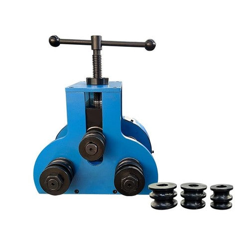 ya 26 8.1 Manual Pipe Tube Roller Bender Rolling Tubing Round Flat Square Bending Steelb