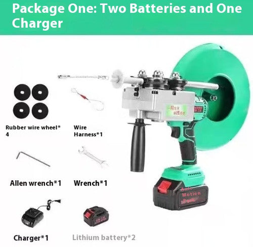 ya 26 7.28.2 Threading Machine Dark Wire Guide Electric Steel Wire Drawing Equipment 30metersj