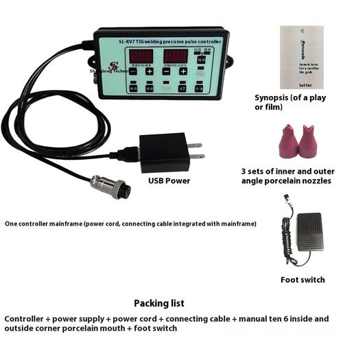ya 26 7.28.2 Tig Welding Modified Cold Welding Machine Pulse Controller Imitation Laserl
