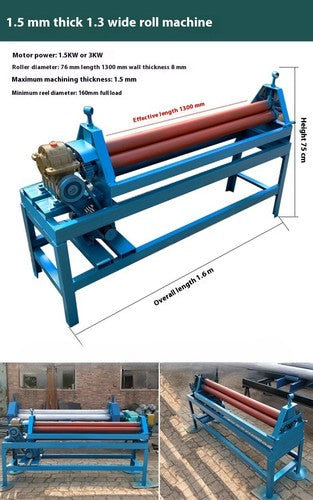 ya 26 8.1 Electric Plate Rolling Machine Teppan Plate Rolling Machine Pipe Rolling Machinee