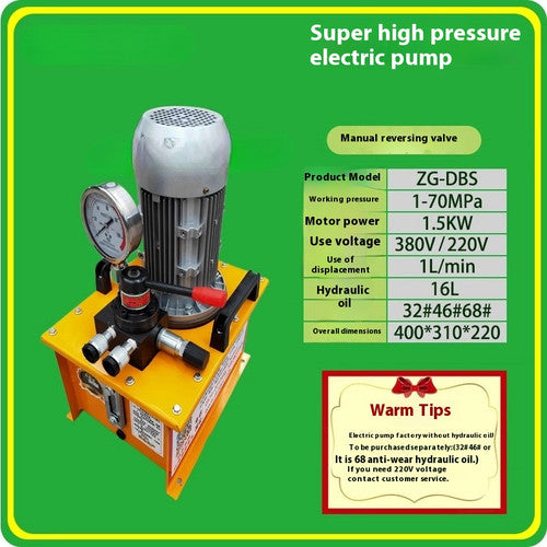 ya 26 7.28.2 Small Ultra-high Pressure Electric Hydraulic Pump Station 220V380V Electric Pumpd