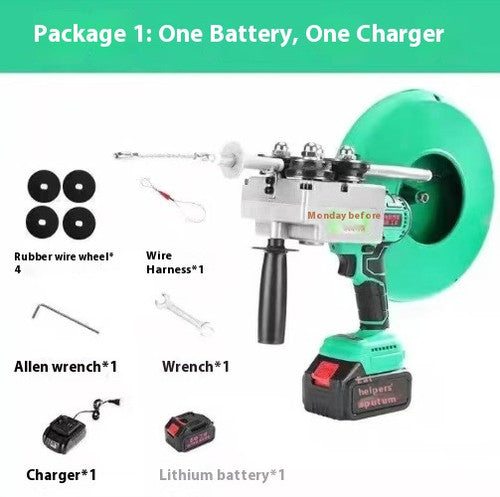 ya 26 7.28.2 Threading Machine Dark Wire Guide Electric Steel Wire Drawing Equipment 30metersc