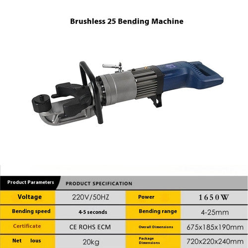 ya 26 8.1 Electro-hydraulic Portable Rebar Fast Bending Machine Handheld StraighteningToolh
