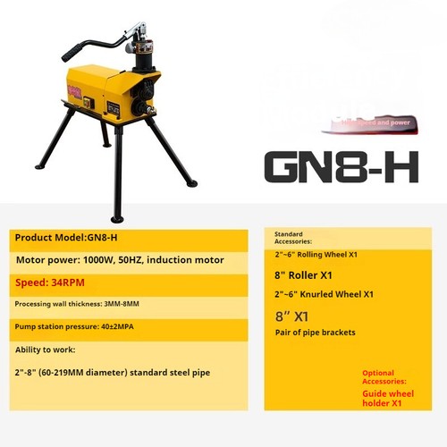ya-26-7.28-Electric-Fire-Pipe-Rolling-Groove-Machine-Hydraulic-Pipe-Cutting-Machinen