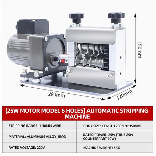 ya 26 8.1 Wire Stripping Machine 30/50/70m©O Waste Copper Cable Peeler Automaticj