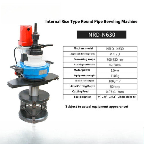 ya 26 8.1 Round Pipe Chamfering Machine Stainless Steel Pipe Edge Milling Machineb