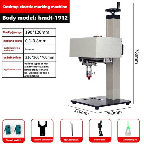 ya 26 8.1 Metal Label Marking Machine Touch S n Electropneumatic Engraving Machinel