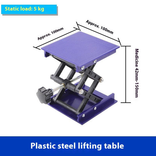 ya 26 7.28.2 Stainless Steel Aluminum Oxide Lift Table Leveler Small Manual Platform Lifters