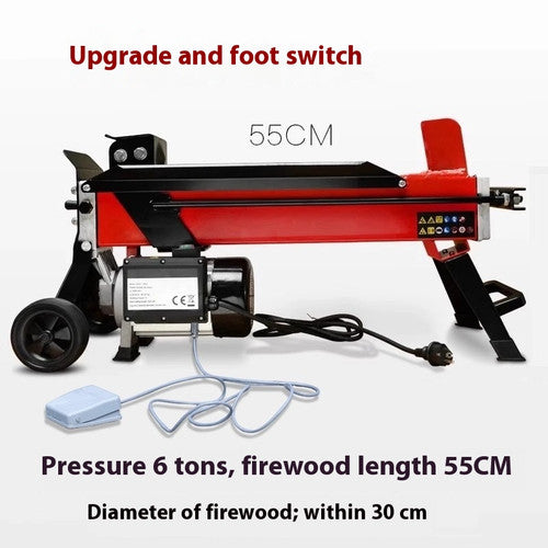 ya 26 8.1 Small Home Firewood Splitter Automatic Firewood Cutting and Splitting Machinee