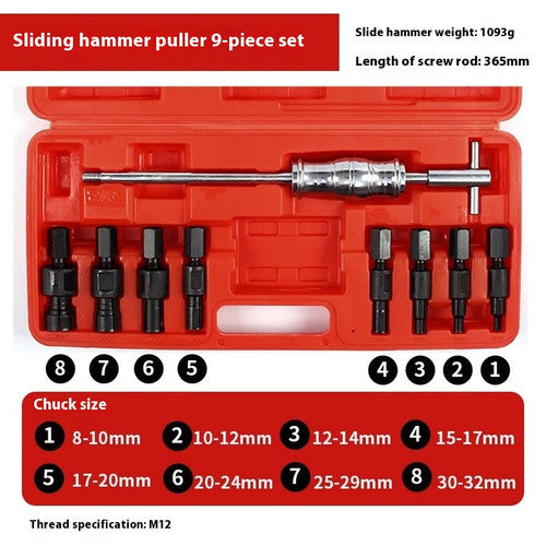 ya 26 7.28.3 Inner ing Blind Hole Puller Set Professio l Auto Repair Tools (16pcs/set)c