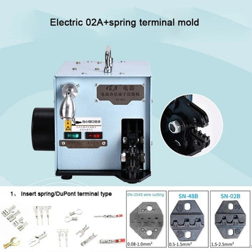 ya 26 7.28.3 220V Termi l Crimping Machine 60W/220V 50Hz Electric Termi l Crimper Toolsh