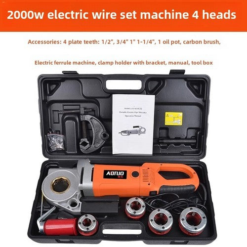 ya 26 7.28.3 Manual Electric Threading Machine Iron Pipe 4-point Hose Hinge Pullerc