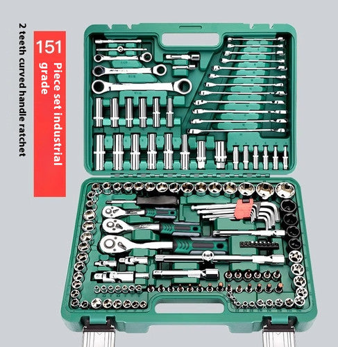 ya 26 7.28.3 Auto Repair Tool Box Sleeve Wrench, Car Repair Kit Ratchet Repair Hand Toolsd