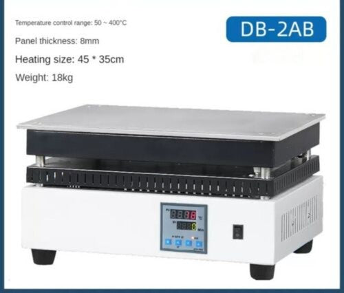 ya 26 8.1 Electronic Hot Plate Heating Table Platform Digital Thermostat Stainless Steelb