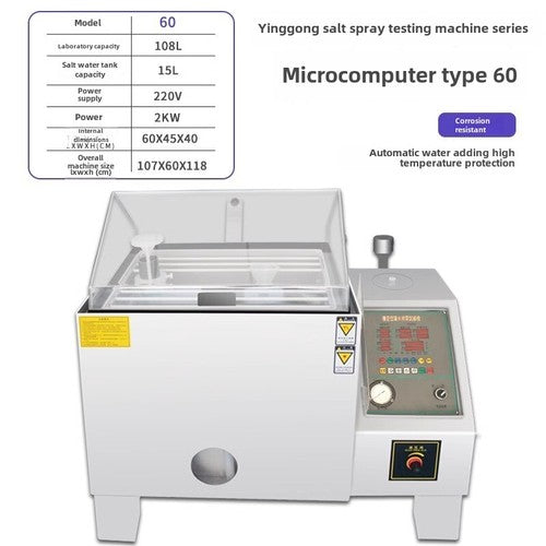 ya 26 7.28.2 Salt Spray Tester 60/90 Aging Tester Corrosion Tank Oxidizing Salt Spray Tankf