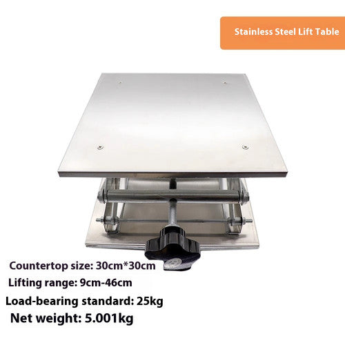 ya 26 7.28.2 Stainless Steel Aluminum Oxide Lift Table Leveler Small Manual Platform Lifteru