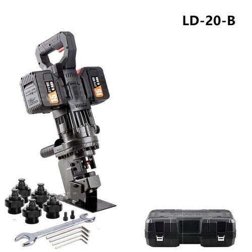 ya 26 7.28.3 1500W Hydraulic Angle Iron Channel Steel Punching Machine C-shaped Steel LD-20m