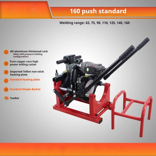 ya 26 7.28.2 Hand Push Type Manual Hot Melt Butt Welding Machine Butt Welding Machinev