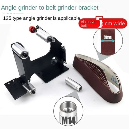 ya 26 7.28.2 Conversion of Angle Grinder To Belt Sander Belt Suitable for 115 125 Sandersh