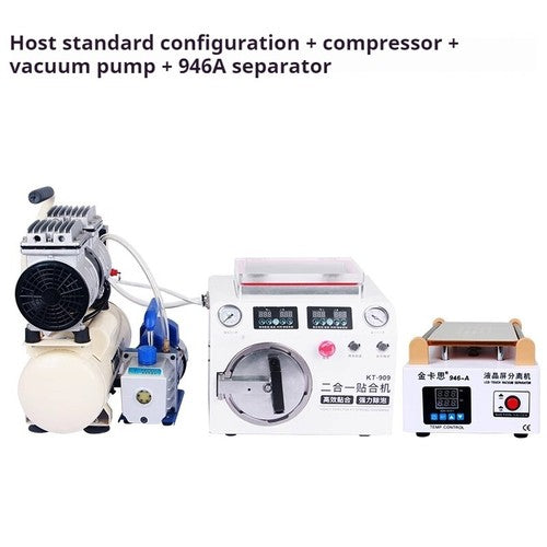 ya 26 8.1 Mobile Phone Vacuum Lami ting Machine Pressure S n Defoaming Machine KT-909d