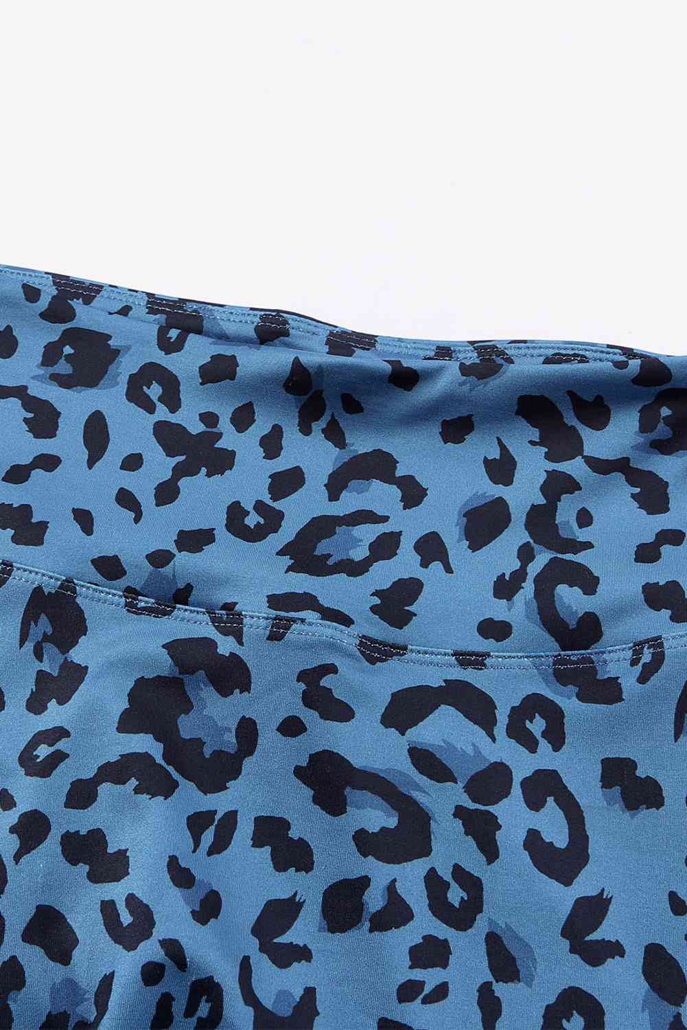 Leopard Print Wide Waistband Leggings - Create the impossible