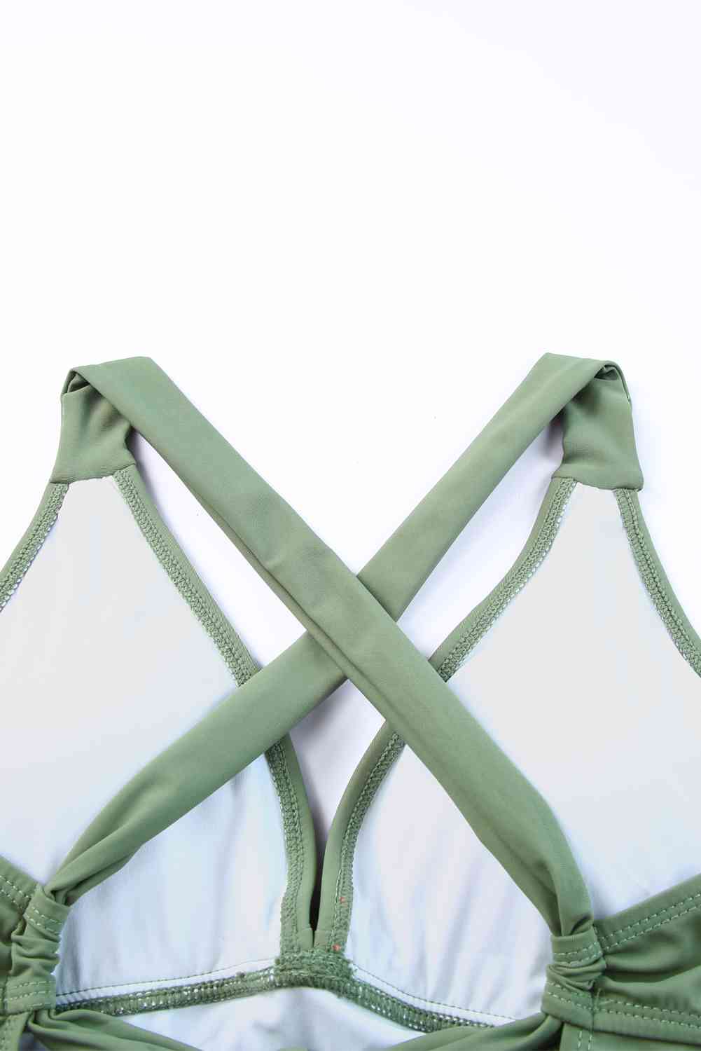 Tie Back Sleeveless Swim Dress and Bottoms Set - Create the impossible