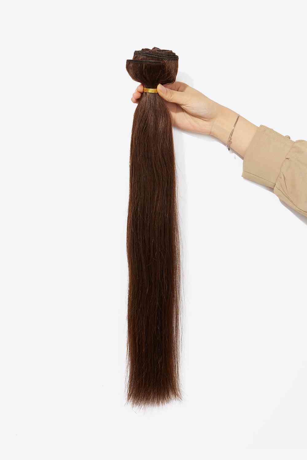 20" 140g #4 Clip-in Hair Extensions Human Hair