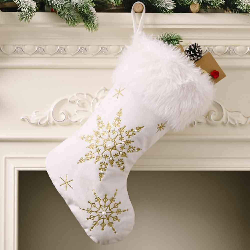 Snowflake Christmas Stocking - Create the impossible