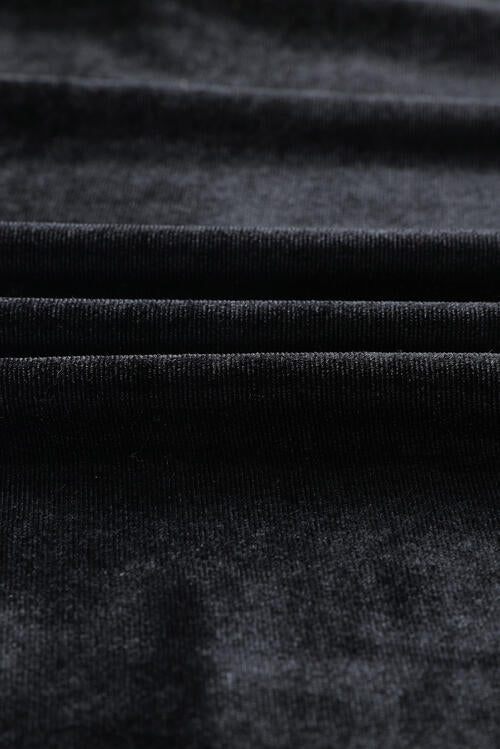 Square Neck Smocked Ruffle Hem Dress