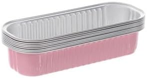 ya 14 9.20 baidi 10Pcs 200ml Aluminum Foil Tin Cup Pudding Cake Mold Baking Tinfoil Box With -wq-1