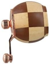 ya 14 9.20 baidi Chessboard Hand Cranked Pepper Grinder Kitchen Solid Wood Seasoning Jar New-1