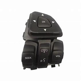 ya 6 8.24 baidi Steering Wheel Cruise Control Volume Buttons for 2013-2015 for Ford Edge Explorer 