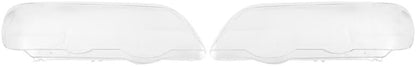 ya 4 8.10 Pair Left Right Front Headlight Headlamp Lens Cover for BMW X5 E53 2000-2003