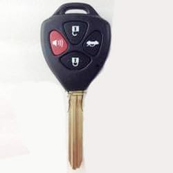 ya 5 8.24 baidi Silicone Key Shell Case Cover 4 Buttons for Toyota for Camry for Avalon for Corolla Matrix