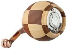 ya 14 9.20 baidi Chessboard Hand Cranked Pepper Grinder Kitchen Solid Wood Seasoning Jar New-1