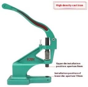 ya 28 10.13 baidi 1PC Eyelet Setter Hand Press Machine Manual Rivet Setter Metal Studs Setter-5