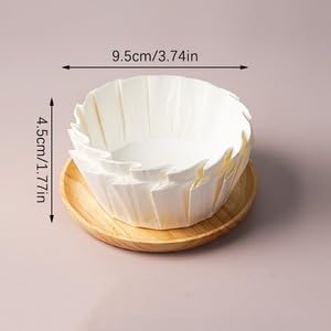 ya 14 9.20 baidi Basque Cheesecake Oil Paper Tray Cake Mold Disposable Release Mousse Cake Pa-wq-1