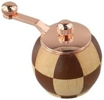 ya 14 9.20 baidi Chessboard Hand Cranked Pepper Grinder Kitchen Solid Wood Seasoning Jar New-1