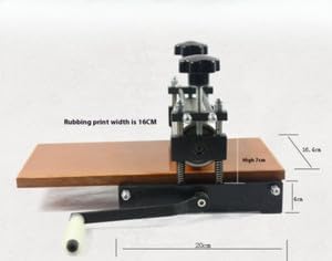 ya 14 9.20 zhengce Woodcut Printmaking Rubbing Machine Letterpress Gravure Rubbing Copper Prin-1