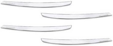 ya 5 8.24 baidi for Lincoln Aviator 2020-2022s Chrome Steel Exterior Side Door Handle Cover Trim