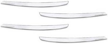 ya 5 8.24 baidi for Lincoln Aviator 2020-2022s Chrome Steel Exterior Side Door Handle Cover Trim