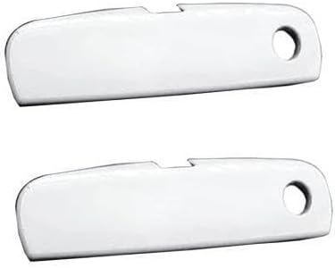 ya 2 8.15 for Dodge Challenger 2012-2023 White Exterior Door Handle Cover Car Decoration 