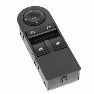 ya 6 8.14 13228706 for Vauxhall Astra H Zafira B Driver Side Electric Window Switch Button