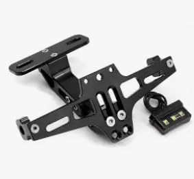 ya 6 8.24 baidi Adjustable CNC Number Plate Tail Tidy Lisence Bracket Motorcycle for Yamaha