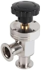 ya 14 9.20 zhengce Bellow Isolation Valve, KF25 304 Stainless Steel High Vacuum Manual Right A-8